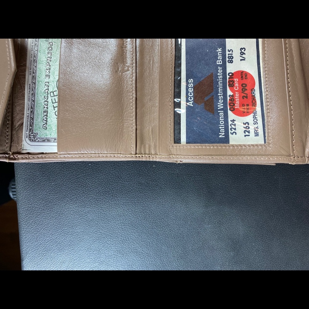 Folding Wallet with Snap